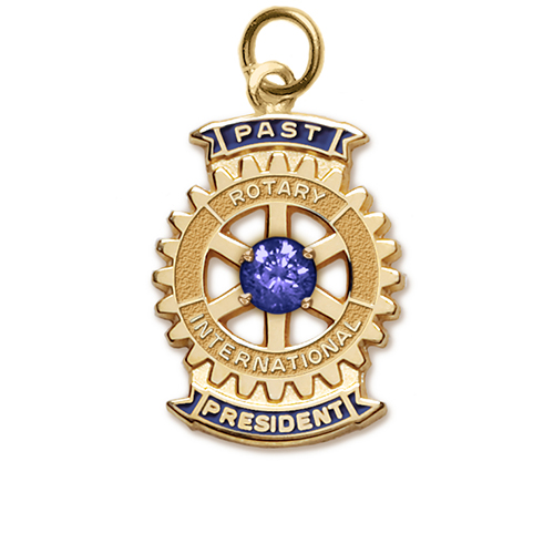 Rotary Past President Charm - 10K GOLD